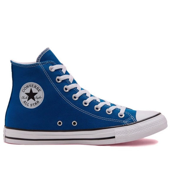 Converse Chuck Taylor Navy High Top Sneakers - Picture 4 of 9